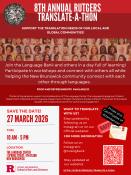 8th Annual Rutgers Translate-a-Thon